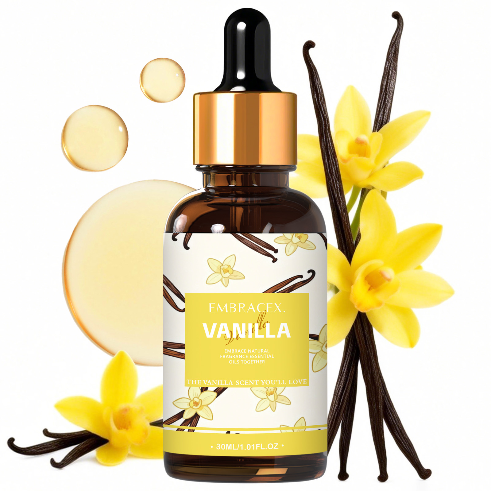 Candle Souvenir - 30ml Vanilla Fragrance Oils For Diffusers