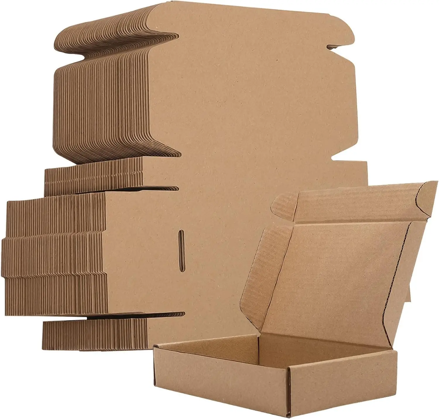 Kraft Paper Box - 20/10PCS Corrugated Box Mailers,Brown Cardboard Shipping