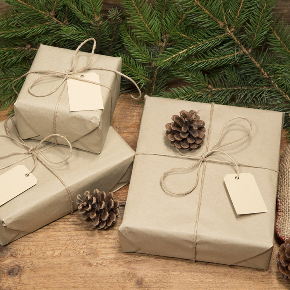Kraft Paper Box - 1 Roll 50M Brown Kraft Paper