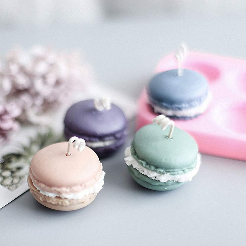 3D Macaron Fondant Silicone Mo - đánh giá và giá Candle Supplies Eu