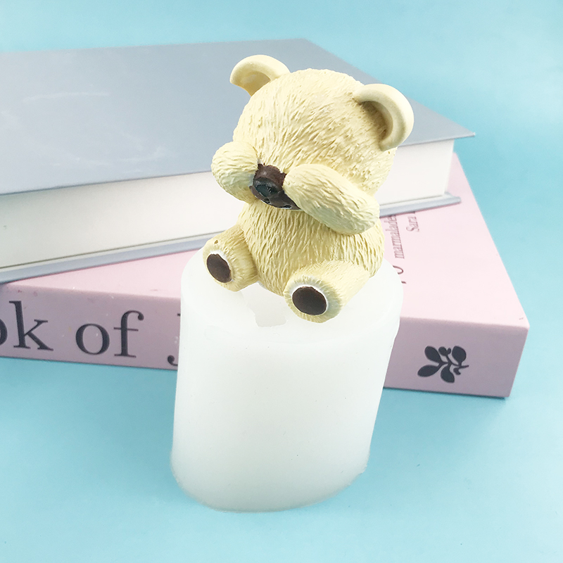 Blindfolded little bear Silico - đánh giá và giá Candle Supplies Eu