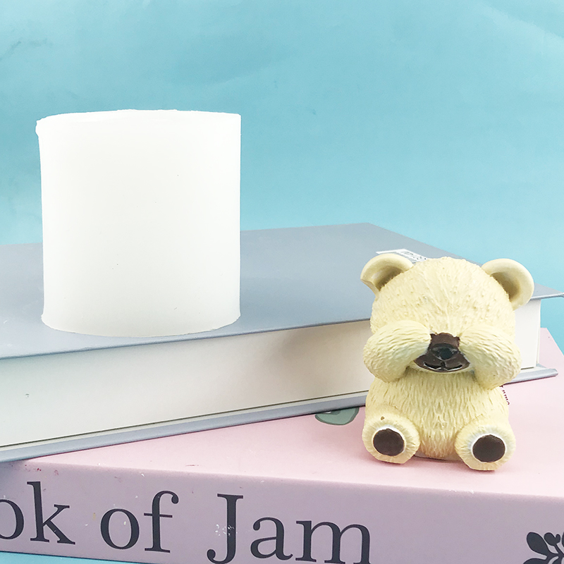 Blindfolded little bear Silico - đánh giá và giá Candle Supplies Eu