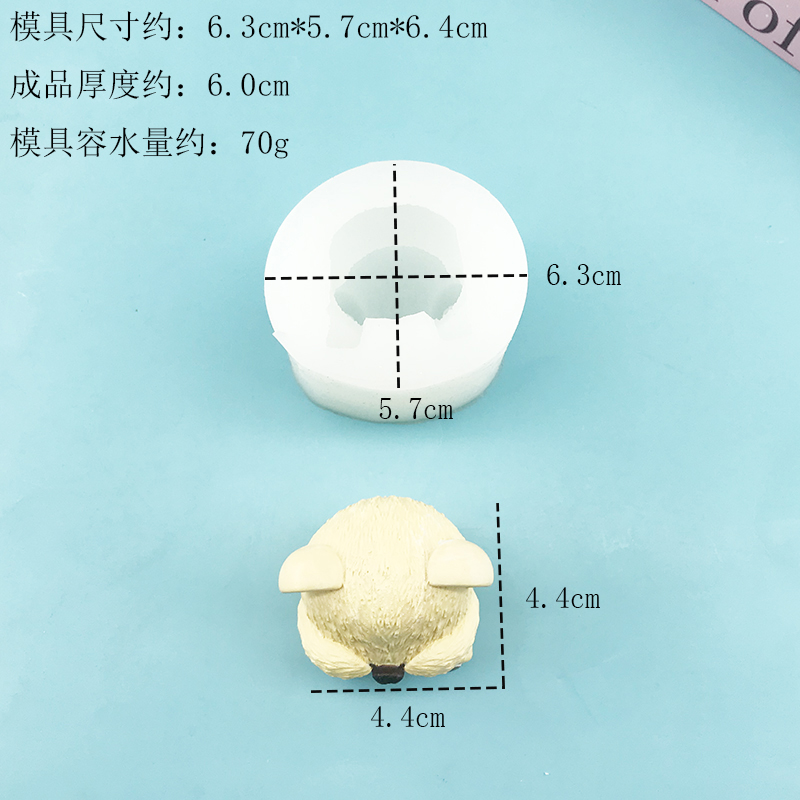 Blindfolded little bear Silico - đánh giá và giá Candle Supplies Eu
