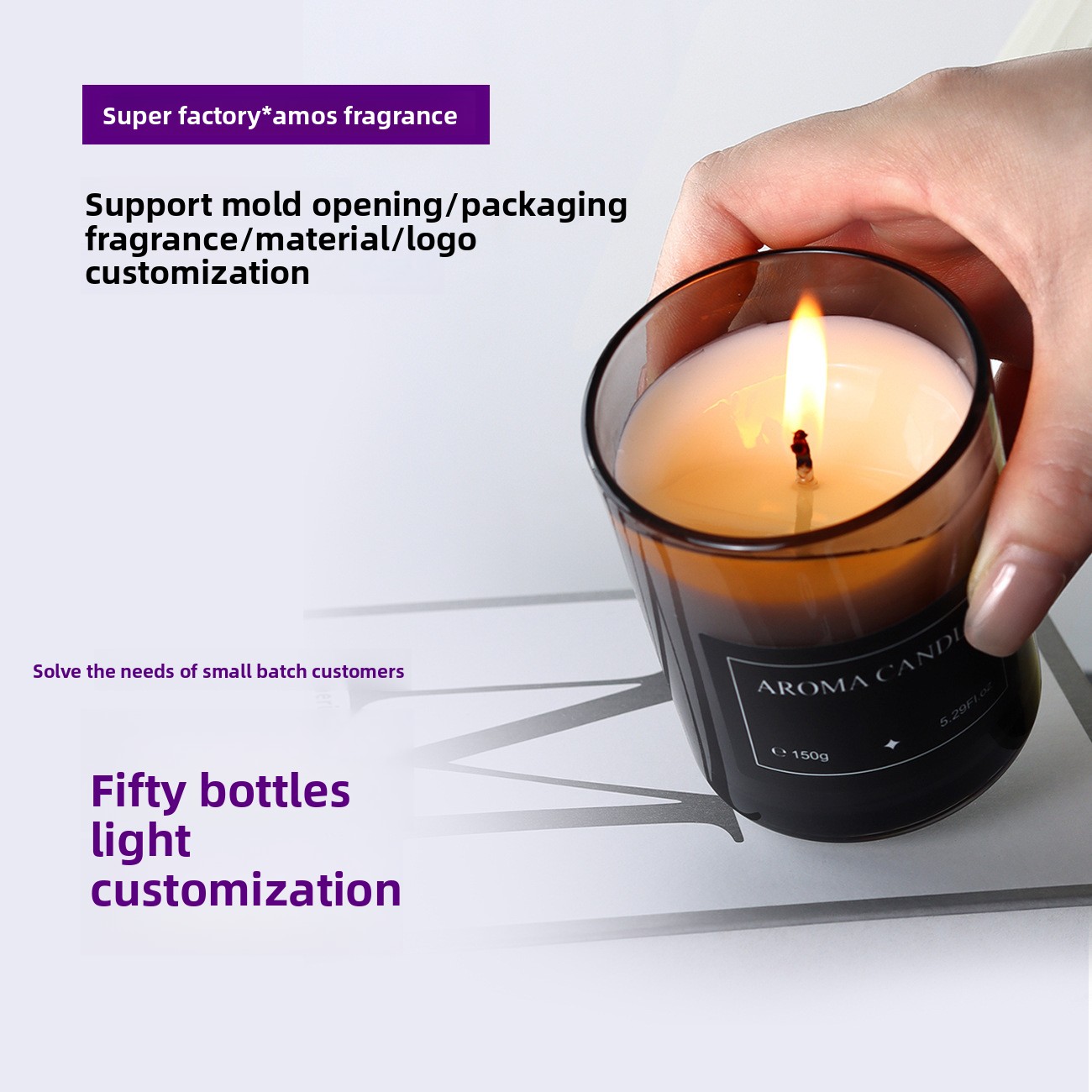 Scented Candles Soybean Wax Sm - đánh giá và giá Candle Souvenir