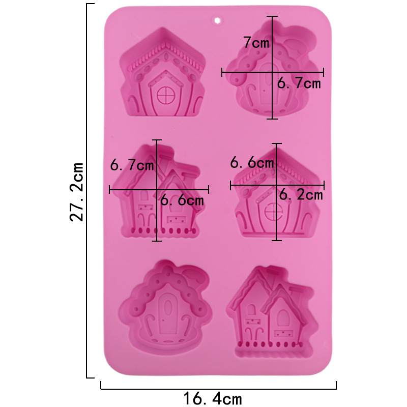 Gingerbread House Baking Silic - đánh giá và giá Candle Supplies Eu