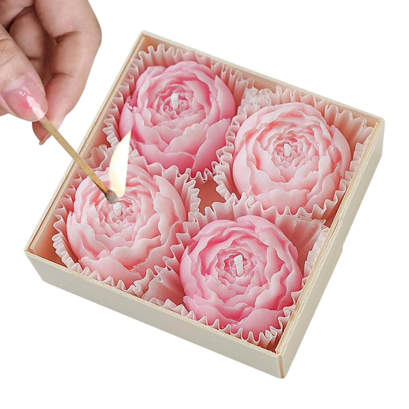 Soy Wax Candles Creative Flowe - đánh giá và giá Candle Souvenir