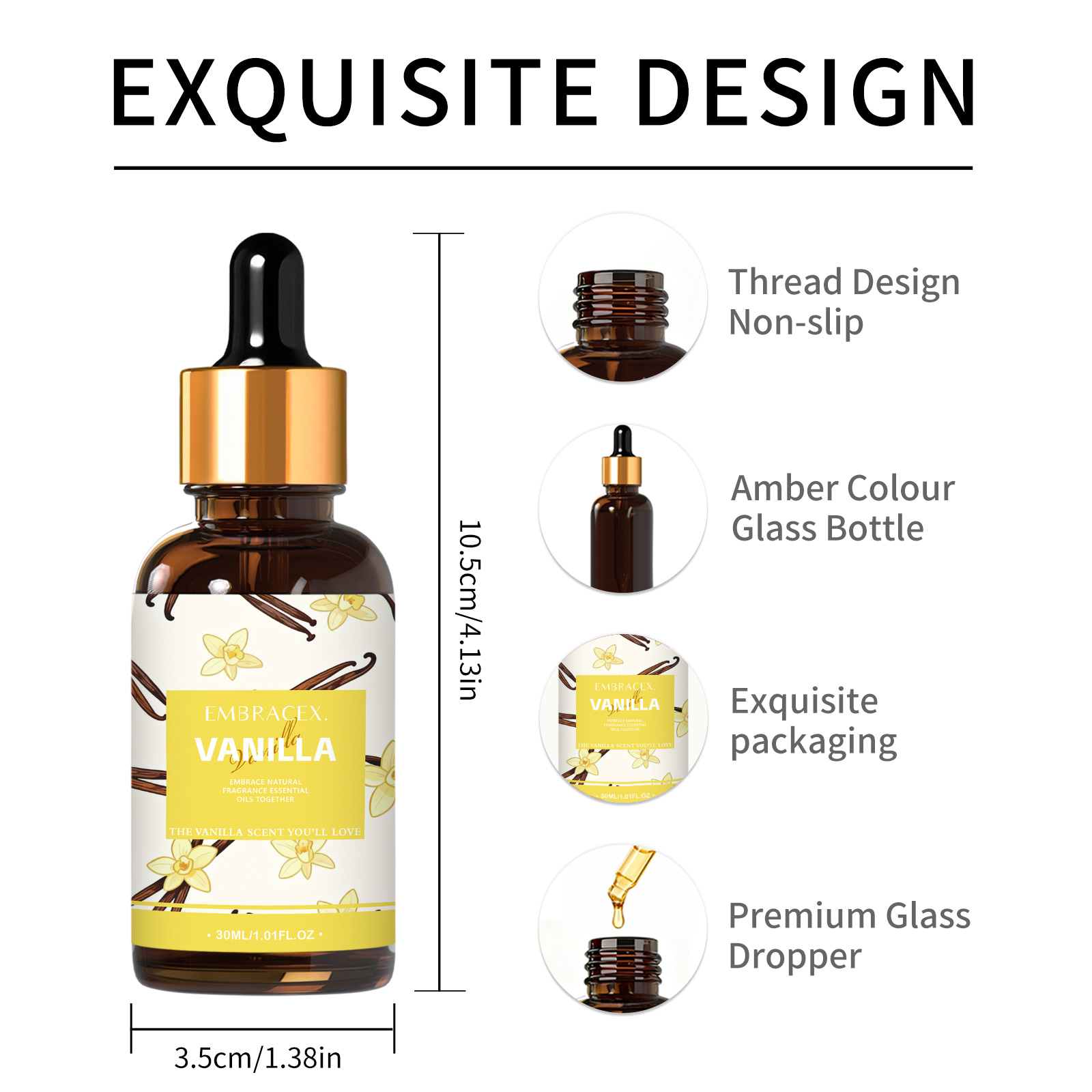 30ml Vanilla Fragrance Oils Fo - đánh giá và giá Candle Souvenir