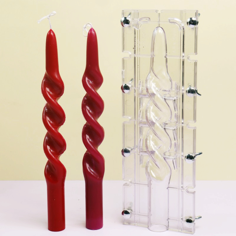XOẮN Sọc Cột Acrylic Nến Khuôn - đánh giá và giá Candle Supplies Kit