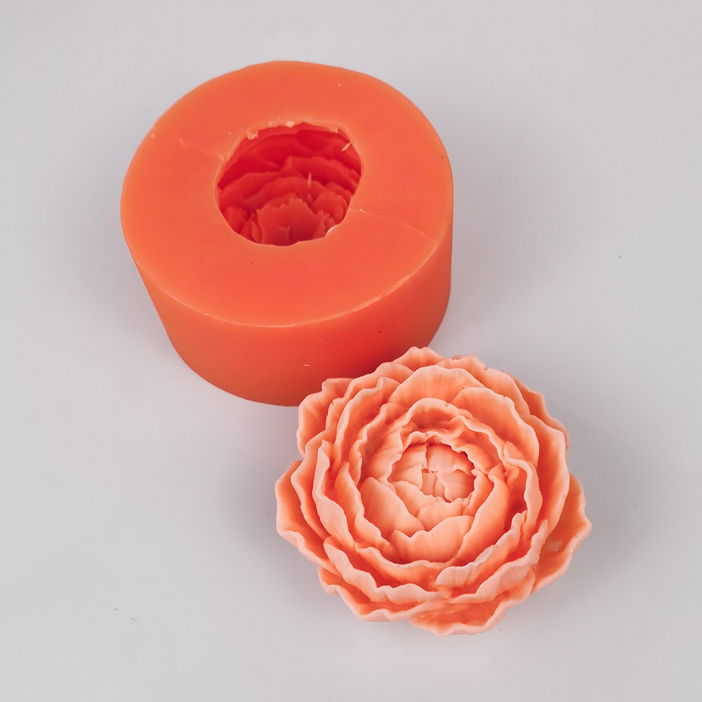 Peony Flower Candle Mold Manua - đánh giá và giá Candle Supplies Eu