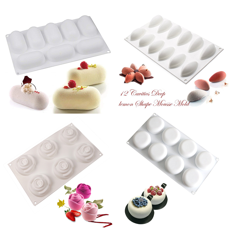 Mousse Cake Silicone Mold Onio - đánh giá và giá Candle Supplies Eu