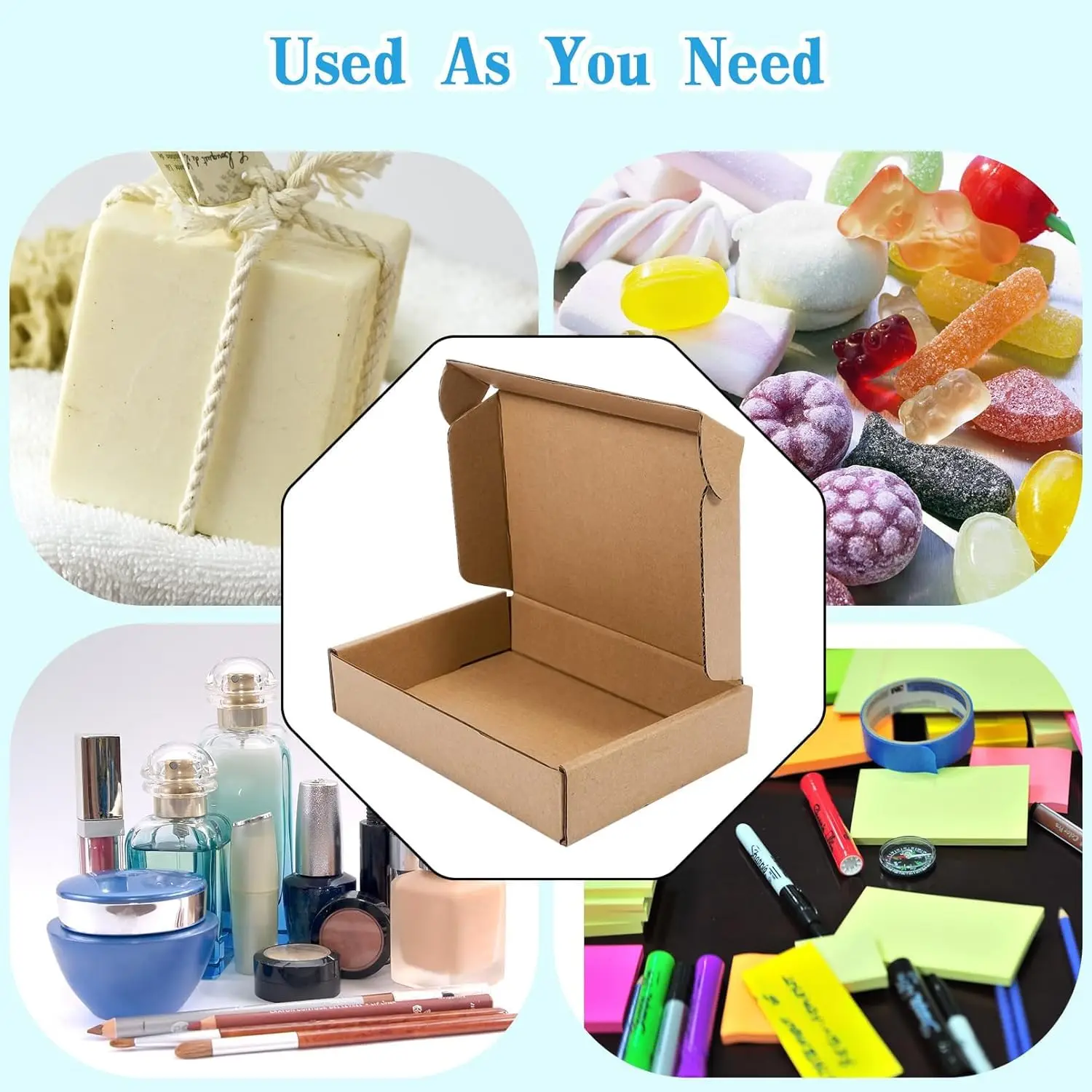 20/10PCS Corrugated Box Mailer - đánh giá và giá Kraft Paper Box