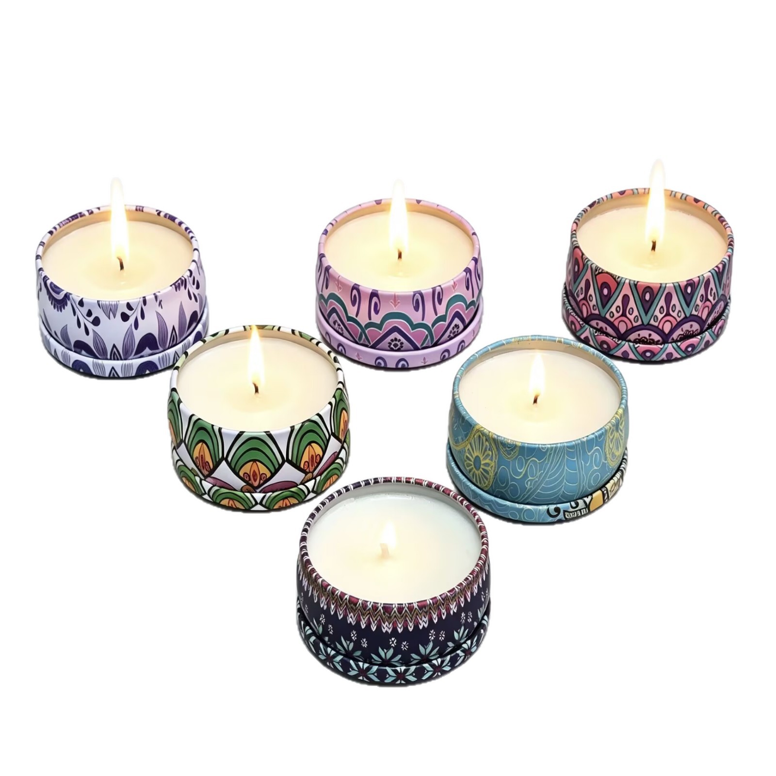 Dried Flower Smokeless Scented - đánh giá và giá Candle Souvenir