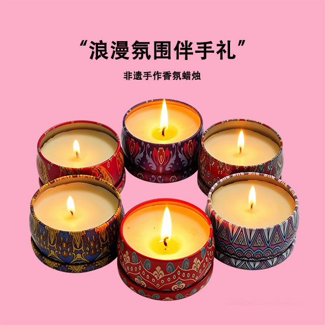Dried Flower Smokeless Scented - đánh giá và giá Candle Souvenir