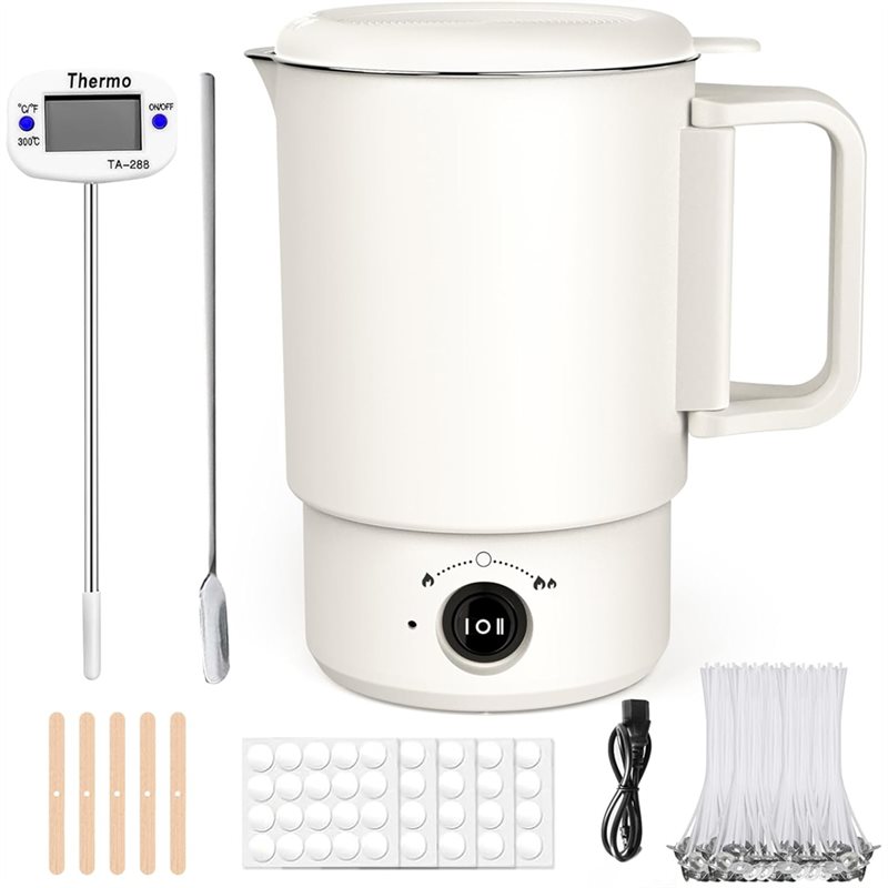 A47U Electric Wax Melting Pot  - đánh giá và giá Candle Supplies Kit