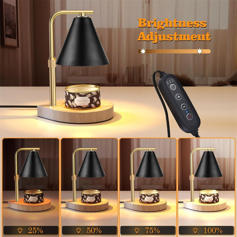 Black Candle Warmer Lamp with  - đánh giá và giá Candle Souvenir