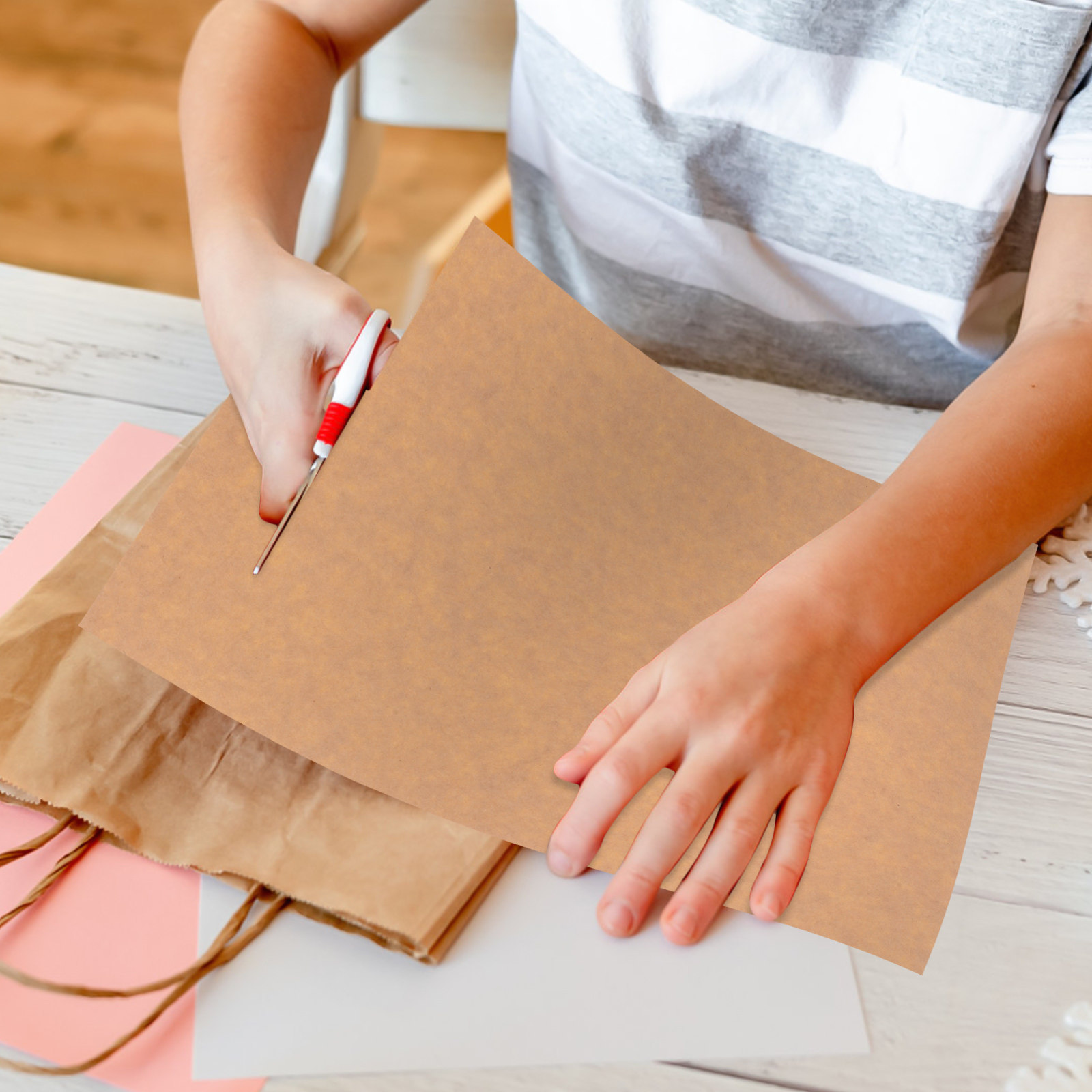 Writable Printable Adhesive Br - đánh giá và giá Kraft Paper Box