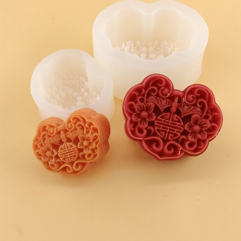 3D Ruyi Lock Silicone Mold DIY - đánh giá và giá Candle Supplies Eu