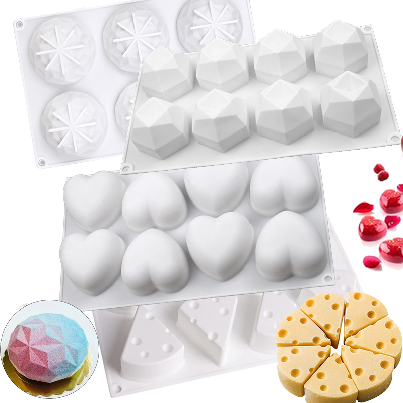 3D Bánh Mousse Khuôn Nướng Bán - đánh giá và giá Candle Supplies Eu