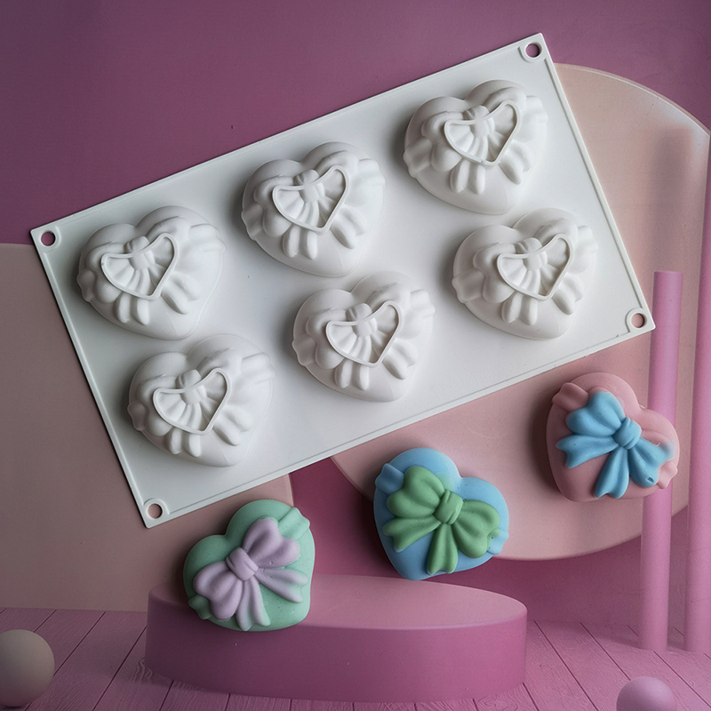 Heart Silicone Mold For Soap M - đánh giá và giá Candle Supplies Eu