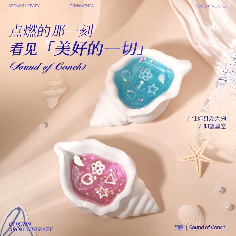 Conch aromatherapy gift box do - đánh giá và giá Candle Souvenir