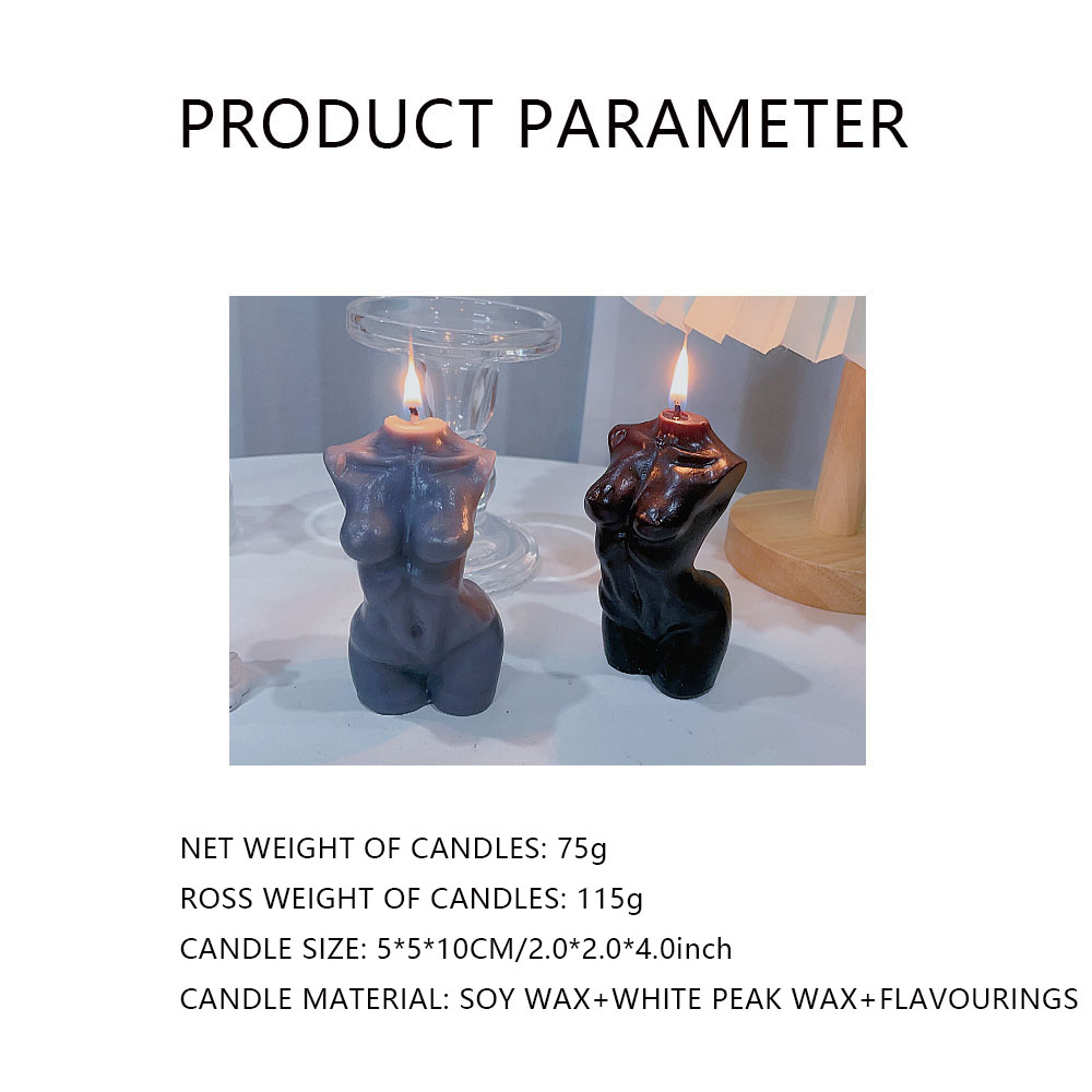 Female Torso Body Shape Scente - đánh giá và giá Candle Souvenir