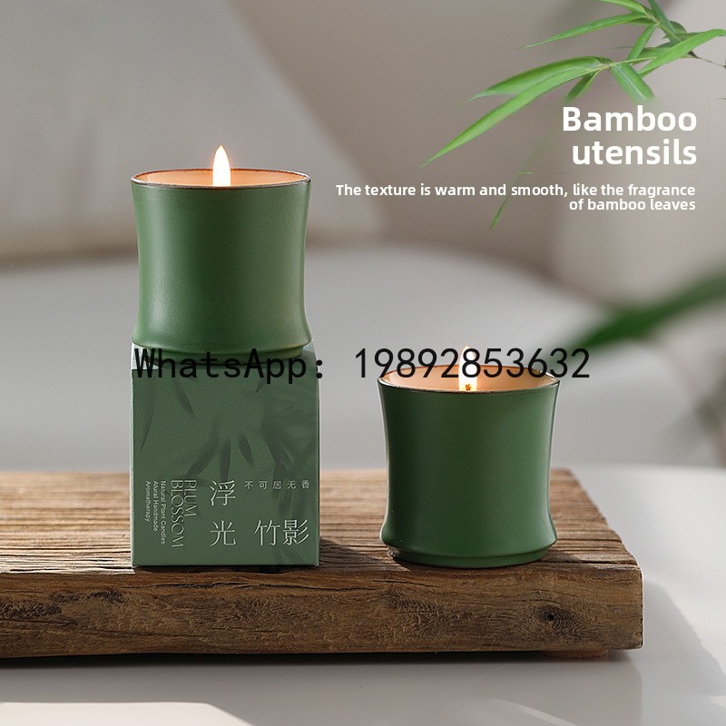 LZ scented candle gift box bam - đánh giá và giá Candle Souvenir