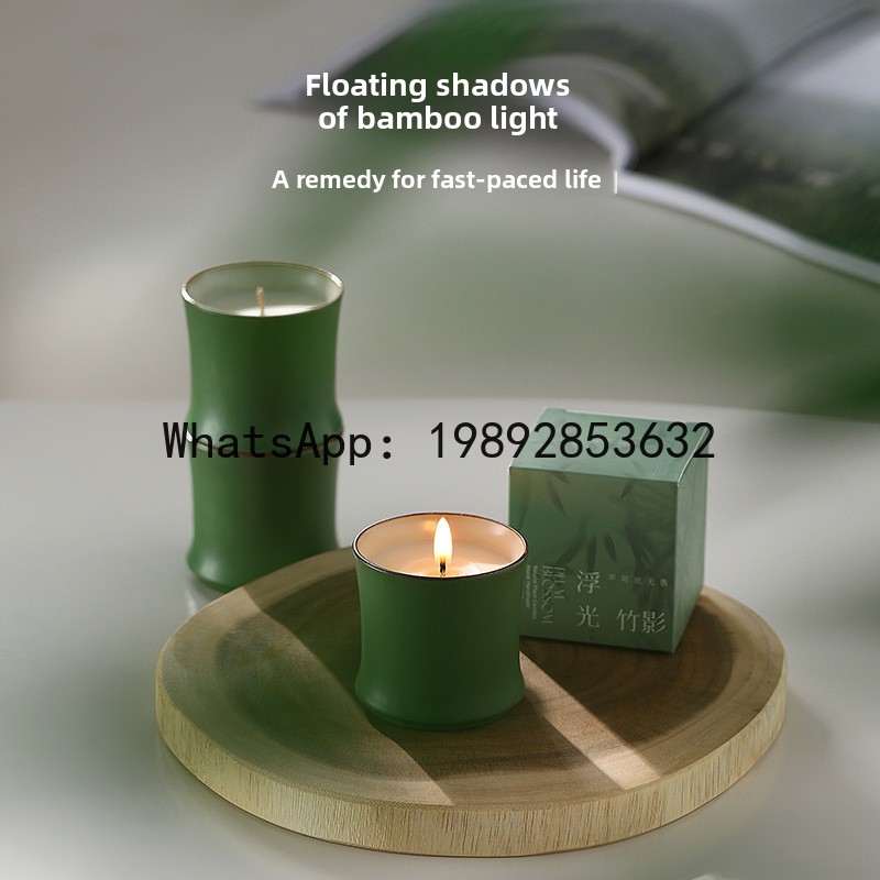 LZ scented candle gift box bam - đánh giá và giá Candle Souvenir