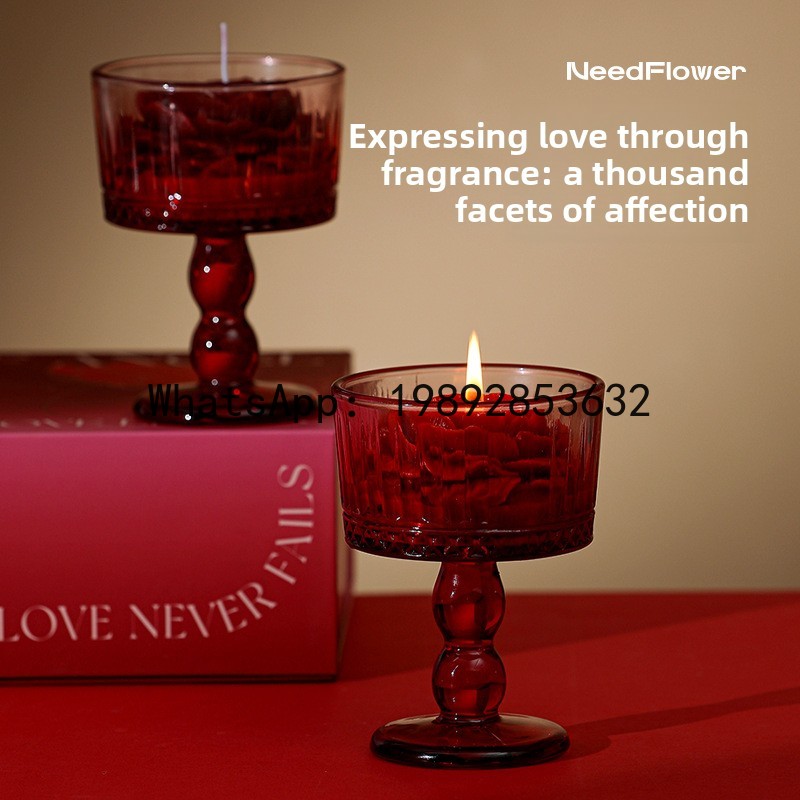 LZ rose scented candle modelin - đánh giá và giá Candle Souvenir