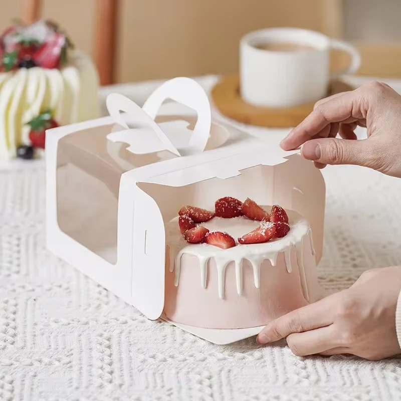 4-inch cake packaging box, can - đánh giá và giá Kraft Paper Box
