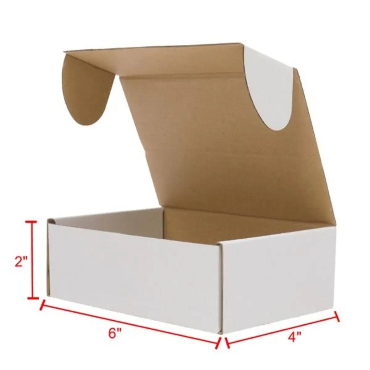 50pcs Corrugated Paper Gift Bo - đánh giá và giá Kraft Paper Box